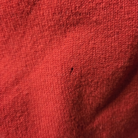 Clan Royal Lambs Wool Preppy Embroidered Golf Design V-Neck Sweater - Picture 9 of 13